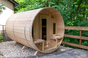 Dundalk 4 Person Outdoor Barrel Sauna